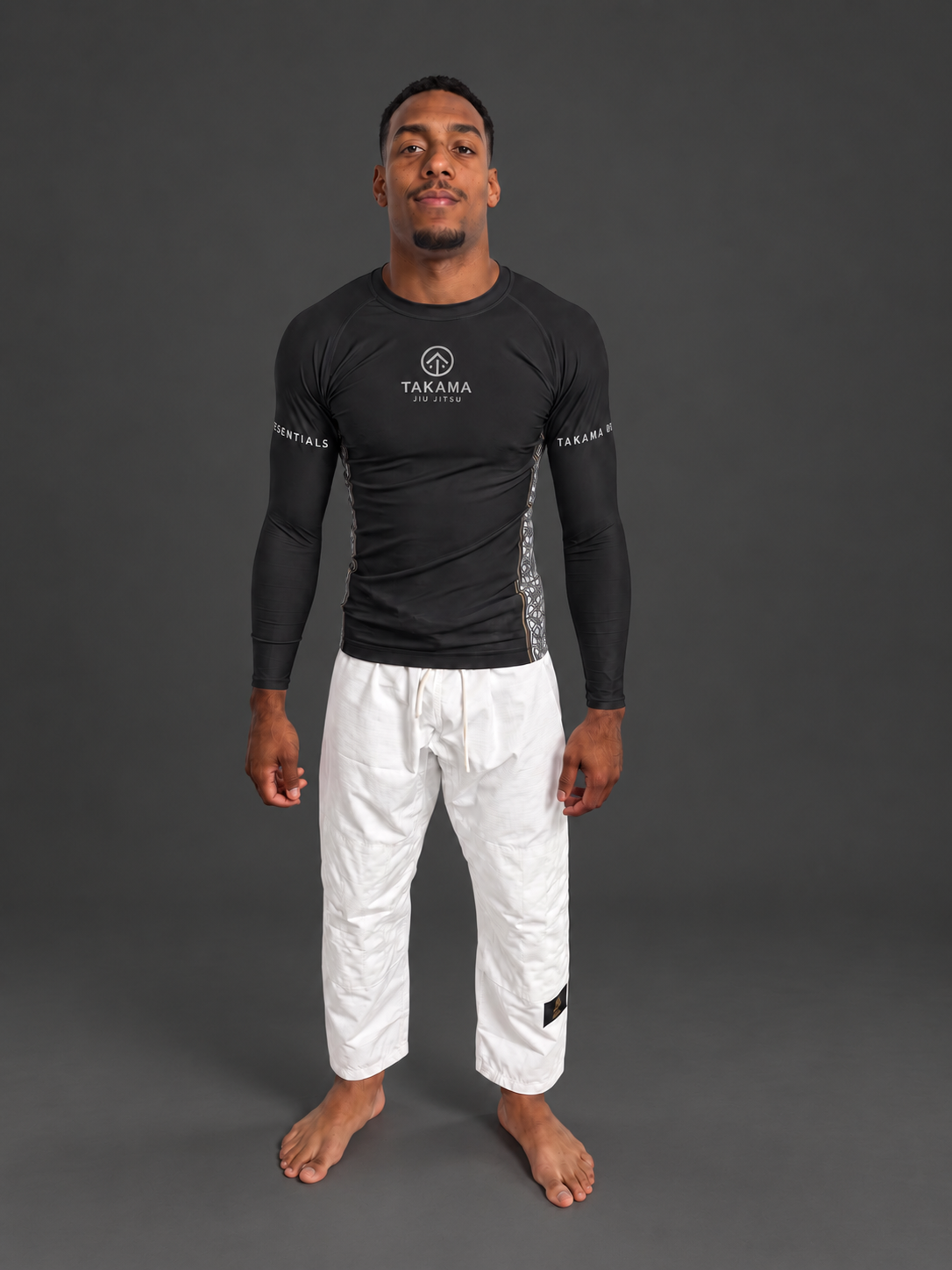 Long Sleeve Rash Guard — Black