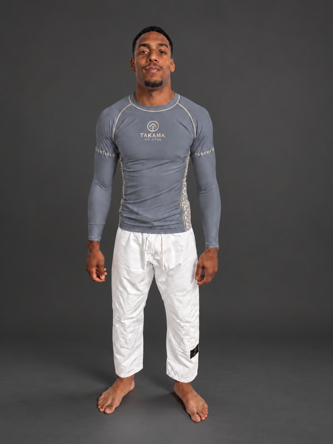 Long Sleeve Rash Guard — Grey